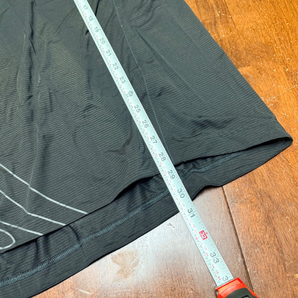 Lululemon Metal Vent Tech Shirt Mens XL Black Topo Graphic Short Sleeve Training - Picture 5 of 7